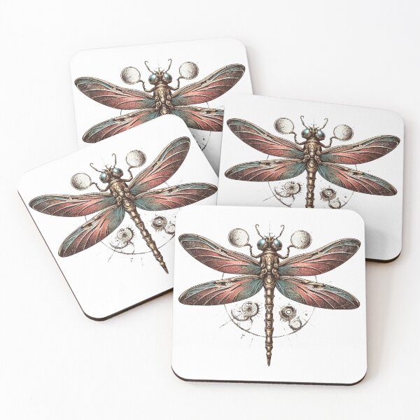 Item preview, Satellite Steampunk Dragonfly designed and sold by organicgal.