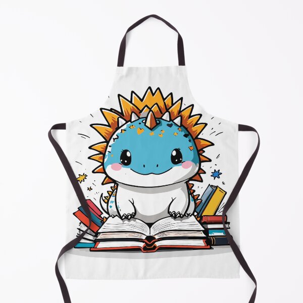 Item preview, Baby stegosaurus dinosaur reading book designed and sold by MindFrank.
