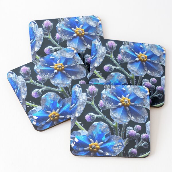 Item preview, Crystalised forget-me-not designed and sold by ArriesEcoArts.