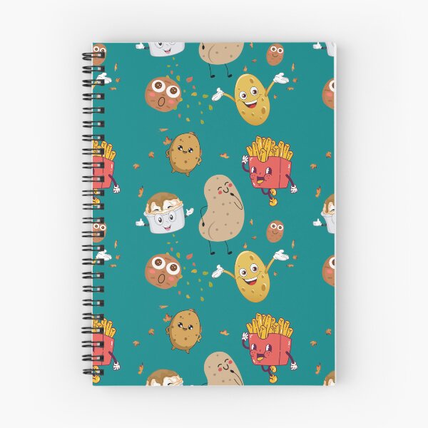 Item preview, Funny and Savory Potatoes Seamless Pattern designed and sold by mushnpotato.