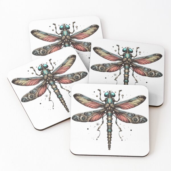 Item preview, Geared Up Steampunk Dragonfly designed and sold by organicgal.