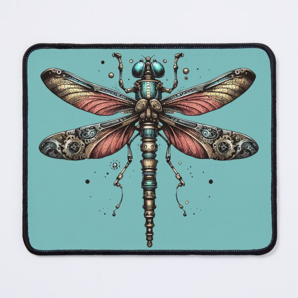 Item preview, Geared Up Steampunk Dragonfly designed and sold by organicgal.