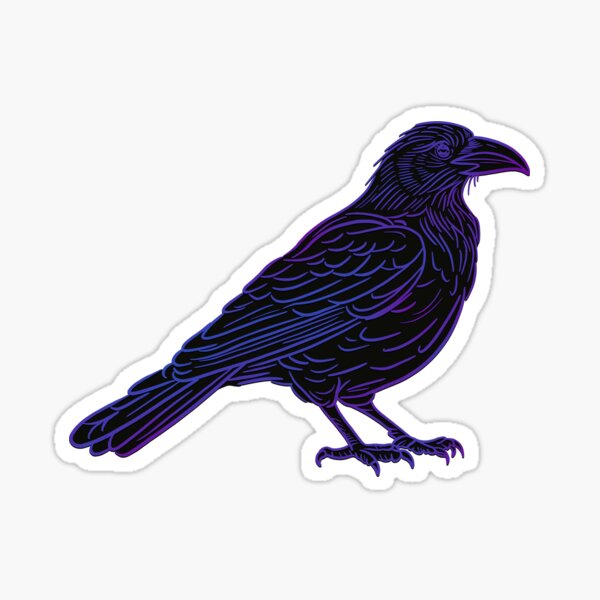Item preview, Black crow drawing designed and sold by DaveDanchuk.