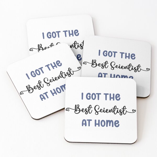 Item preview, I Got The Best Scientist at Home - Scientist in the Family (Dark Text) designed and sold by Spiprinto.