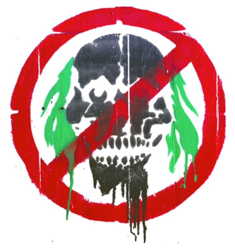 "Zombie Stencil" by Redbubble