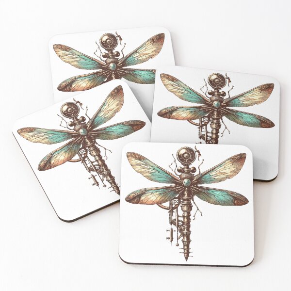 Item preview, Unique Steampunk Dragonfly designed and sold by organicgal.