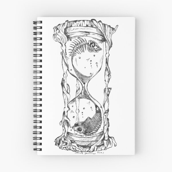 Item preview, Pisces Hourglass of Water designed and sold by ArtistrybyLeisa.