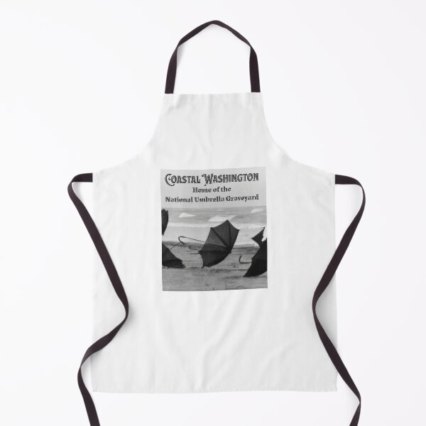 Item preview, National Umbrella Graveyard Coastal Washington Weather Funny designed and sold by Gemini-PNW.