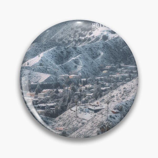 Item preview, A snowy Los Angeles - Concept Art designed and sold by trqffic.