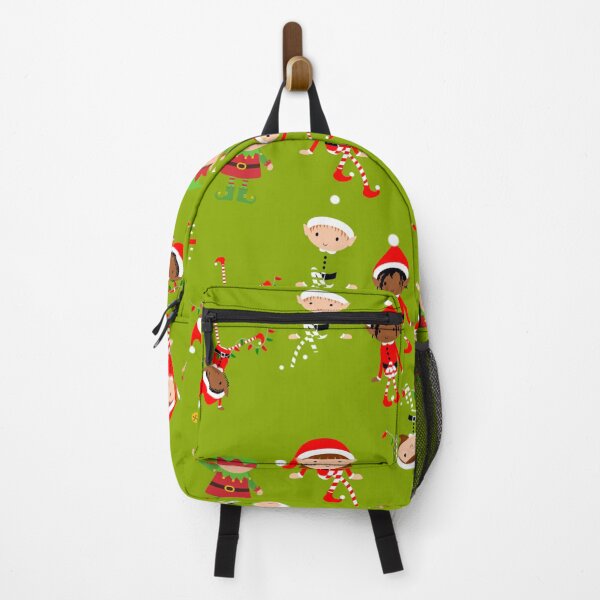Item preview, Christmas Elf Seamless Pattern designed and sold by mushnpotato.
