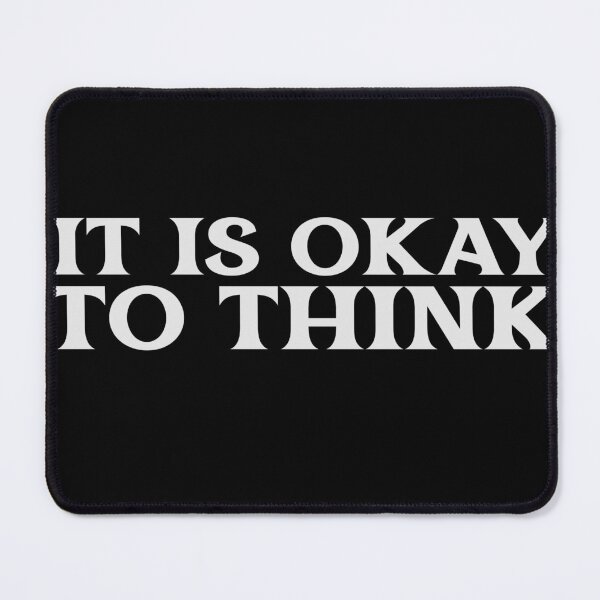 Item preview, It is Okay to Think Free Thinker Libertarian Classical Liberal designed and sold by StudioTVDinners.