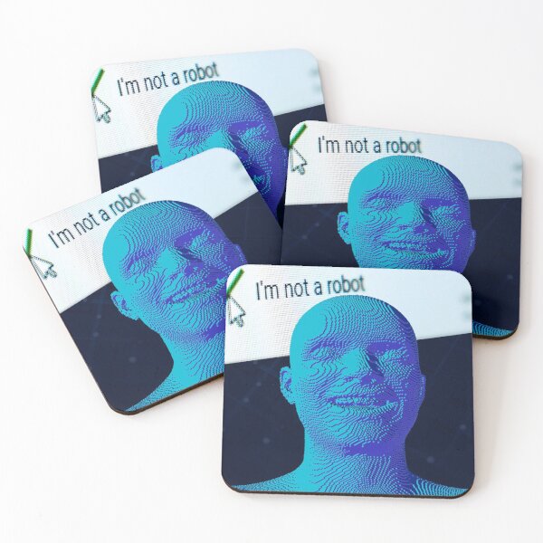 Item preview, I AM NOT A ROBOT designed and sold by Some-Dank-Memes.