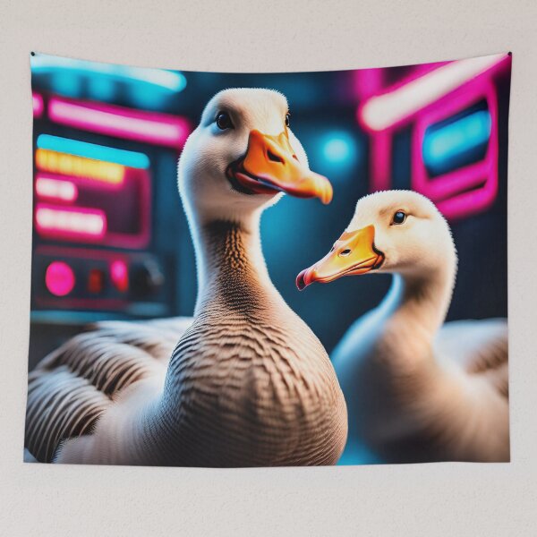 Item preview, Cool Clubbing Geese designed and sold by jellyfishdsgn.
