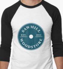 Sawmill 002 Men's Baseball ¾ T-Shirt