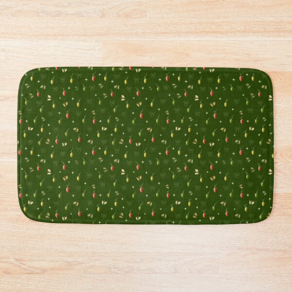 Item preview, Festive Lights Pattern - Green designed and sold by JaselviiStudio.
