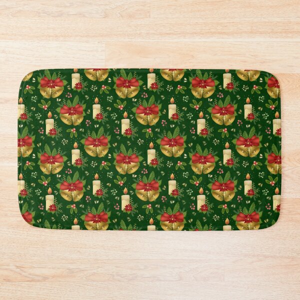 Item preview, Festive Vibe Pattern - Green designed and sold by JaselviiStudio.