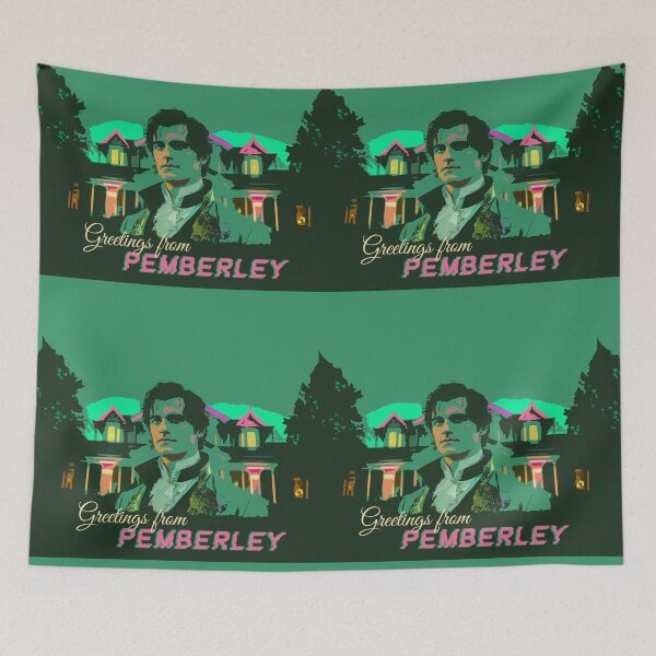 Item preview, Cool Neon Cyberpunk Mr Darcy Pemberley Pop Art designed and sold by tanjica.