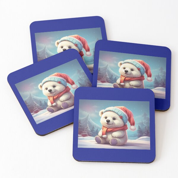 Item preview, Cute Christmas polar bear design designed and sold by cannon777.