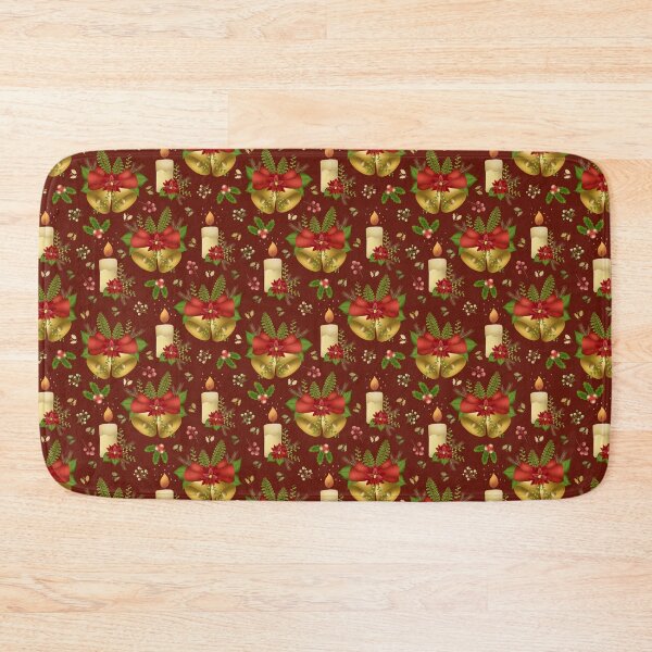 Item preview, Festive Vibe Pattern - Red designed and sold by JaselviiStudio.