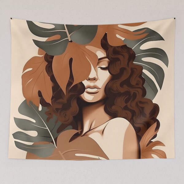 Item preview, Boho Art Of Latin Woman designed and sold by Bomba Visual.