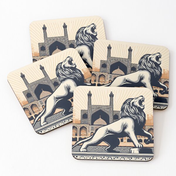 Artikelvorschau, Ein persischer Löwe - Persisches Design (Iran) entworfen und verkauft von Persian Pride Official.