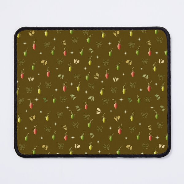 Item preview, Festive Lights Pattern - Brown designed and sold by JaselviiStudio.