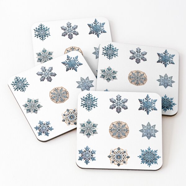 Item preview, Snowflakes designed and sold by Corgi-at-night.
