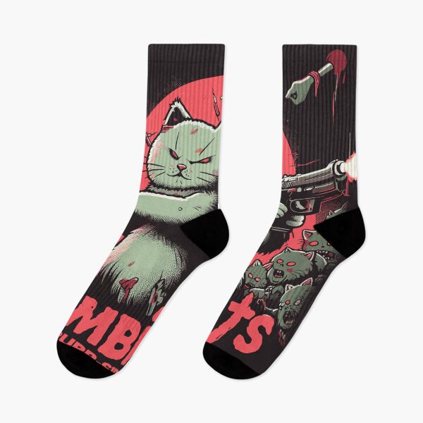 Item preview, ¡Zombie Cats Ronroneo-sident Evil! designed and sold by RafaelLima7.