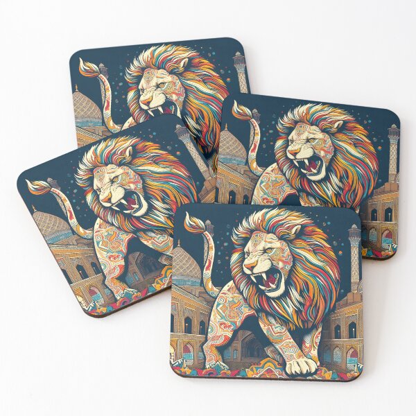 Artikelvorschau, Ein persischer Löwe - Persisches Design (Iran) entworfen und verkauft von Persian Pride Official.
