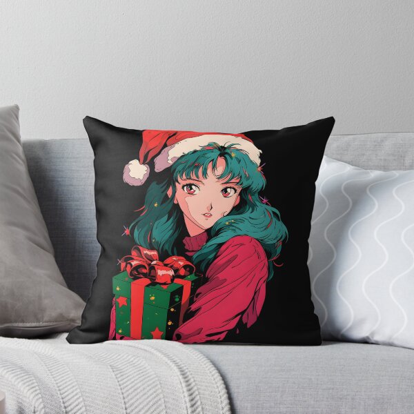 Item preview, 90's Christmas Anime Waifu designed and sold by TheeDigitalDen.