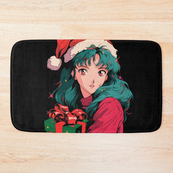 Item preview, 90's Christmas Anime Waifu designed and sold by TheeDigitalDen.