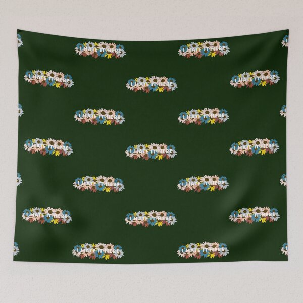 Item preview, I Hate It Here But Make It Floral  designed and sold by luebrakus.