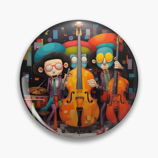 Item preview, Three guys playing jazz - Neo Pop style designed and sold by RalNix.