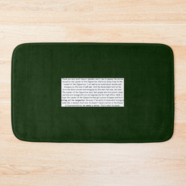 Item preview, Julia Misogyny Speech designed and sold by luebrakus.