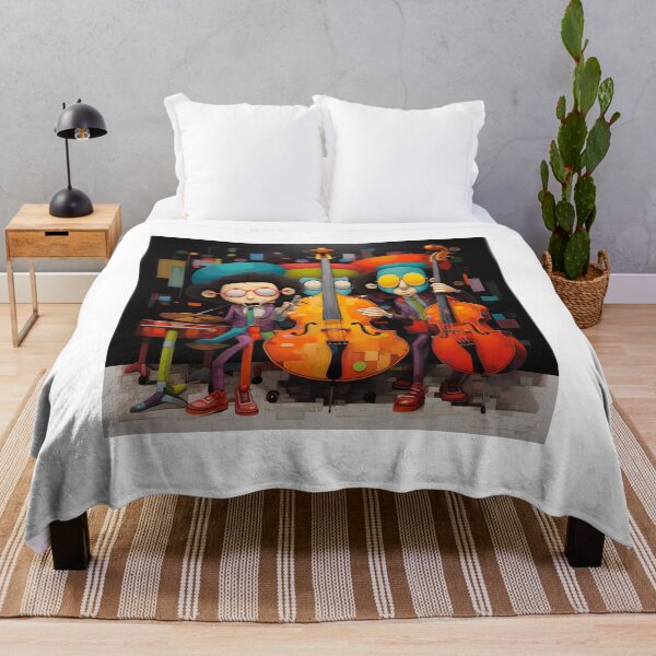 Item preview, Three guys playing jazz - Neo Pop style designed and sold by RalNix.