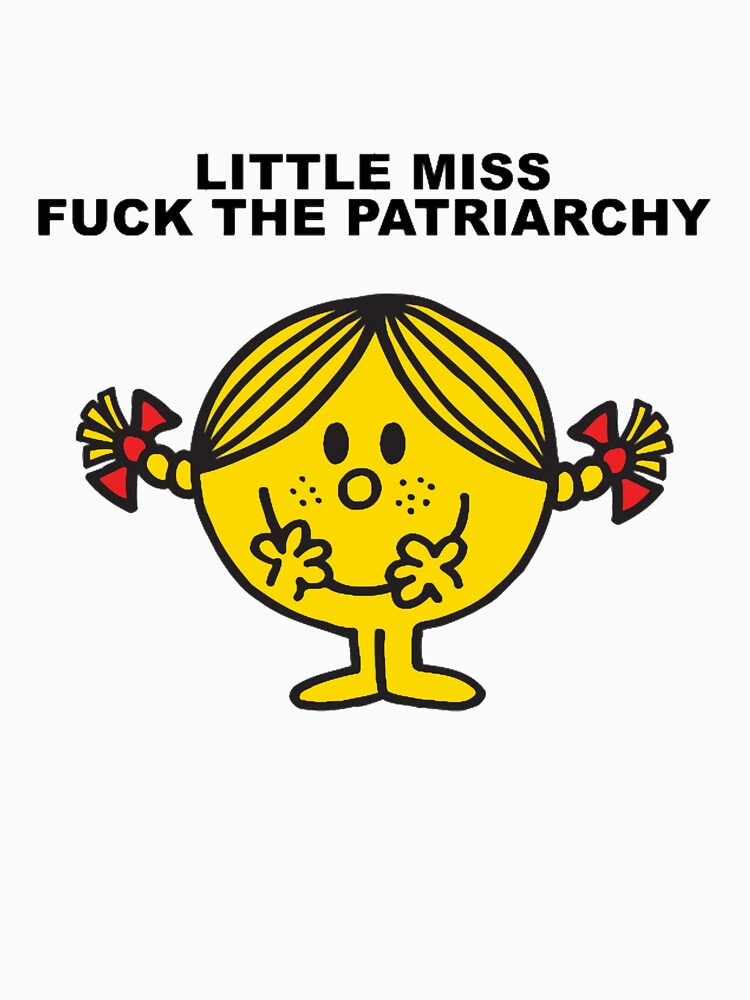 Thumbnail 7 von 7, Classic T-Shirt, Little Miss Fuck the PatriarchyLong designt und verkauft von luebrakus.