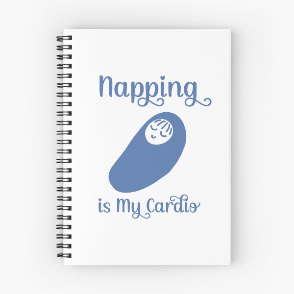 Item preview, Napping is My Cardio - Sleeping Baby (Blue Design) designed and sold by Spiprinto.