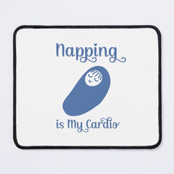 Item preview, Napping is My Cardio - Sleeping Baby (Blue Design) designed and sold by Spiprinto.