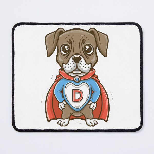 Item preview, MY FRIENDLY DOG IS A SUPER HERO designed and sold by NebulaWhimsy.