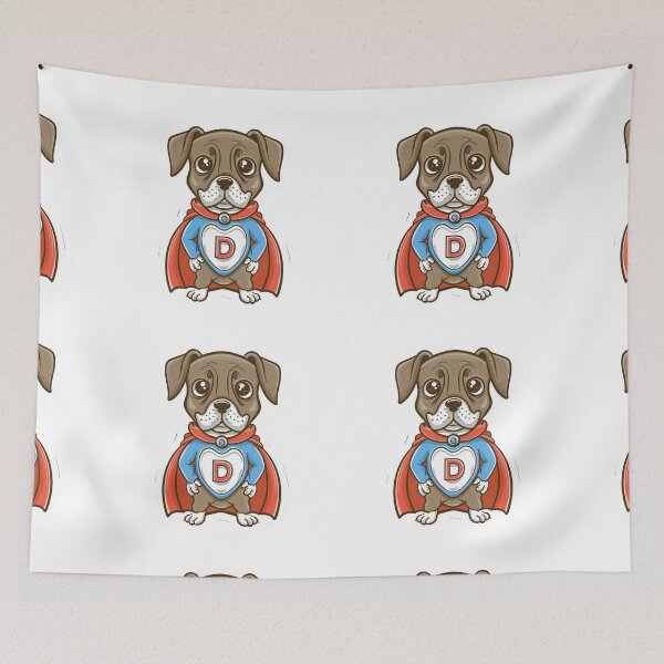 Item preview, MY FRIENDLY DOG IS A SUPER HERO designed and sold by NebulaWhimsy.