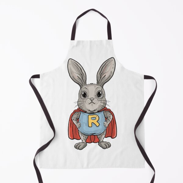 Item preview, MY FRIENDLY RABBIT IS A SUPER HERO designed and sold by NebulaWhimsy.