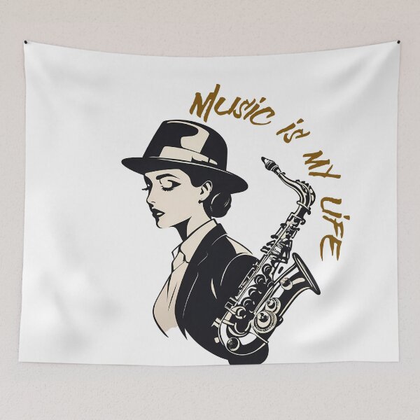 Item preview, Saxophone in Visual Euphoria: Digital Works that Resonate with Musical Passion. designed and sold by Artedig.