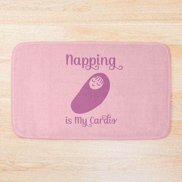 Item preview, Napping is My Cardio - Sleeping Baby (Pink Design) designed and sold by Spiprinto.