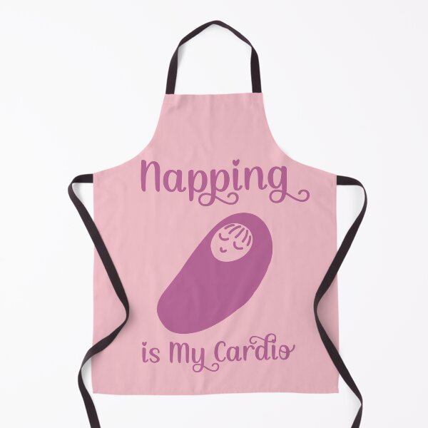 Item preview, Napping is My Cardio - Sleeping Baby (Pink Design) designed and sold by Spiprinto.