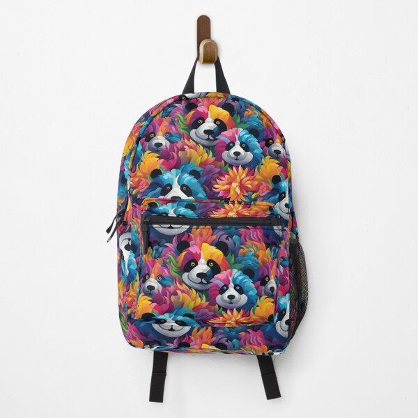 Item preview, Rainbow Panda pattern designed and sold by Sp3ctrumOfColor.
