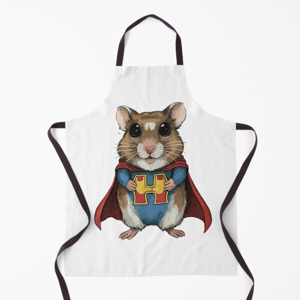 Item preview, MY FRIENDLY HAMSTER IS A SUPER HERO designed and sold by NebulaWhimsy.