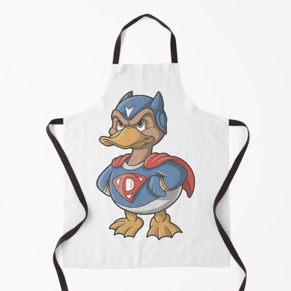 Item preview, MY FRIENDLY DUCK IS A SUPER HERO designed and sold by NebulaWhimsy.