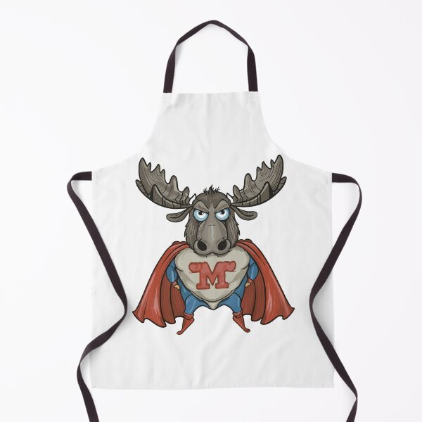 Item preview, MY FRIENDLY MOOSE IS A SUPER HERO designed and sold by NebulaWhimsy.