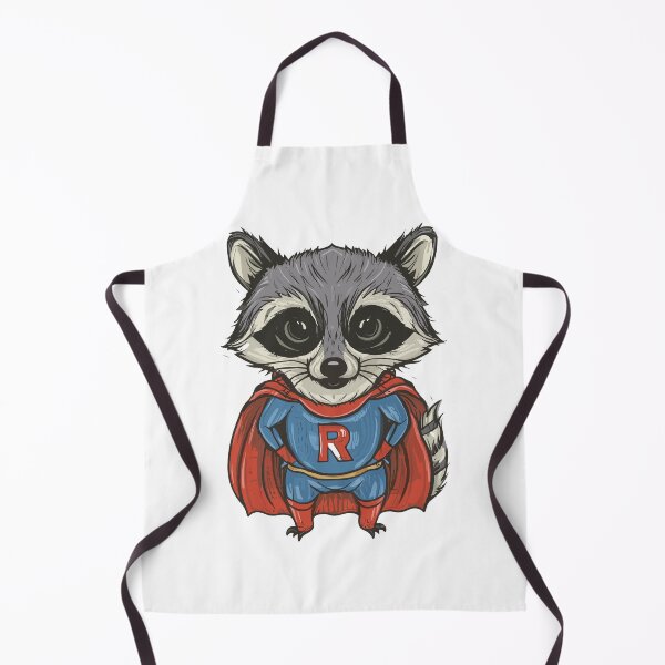 Item preview, MY FRIENDLY RACOON IS A SUPER HERO designed and sold by NebulaWhimsy.