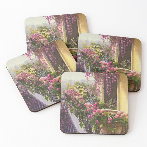 Item preview, Balcony Roses designed and sold by AceOfTowers.